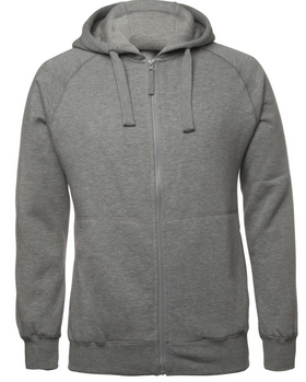 Full Zip Fleecy Hoodie Adults