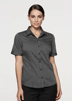 Henley Ladies Short Sleeve