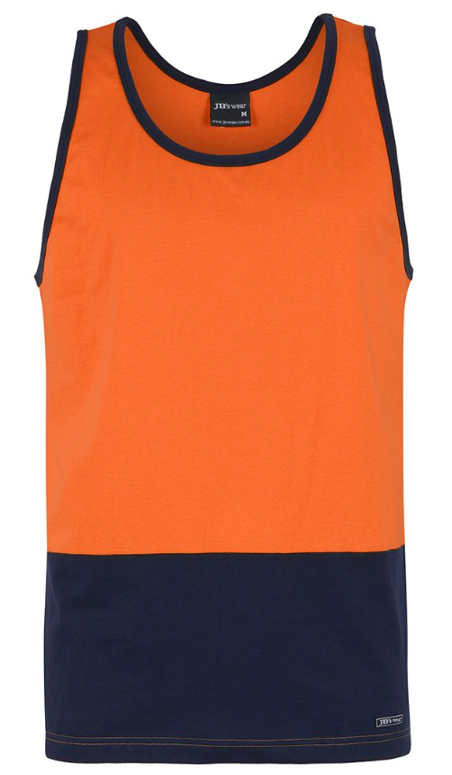 Hi Vis Cotton Singlet