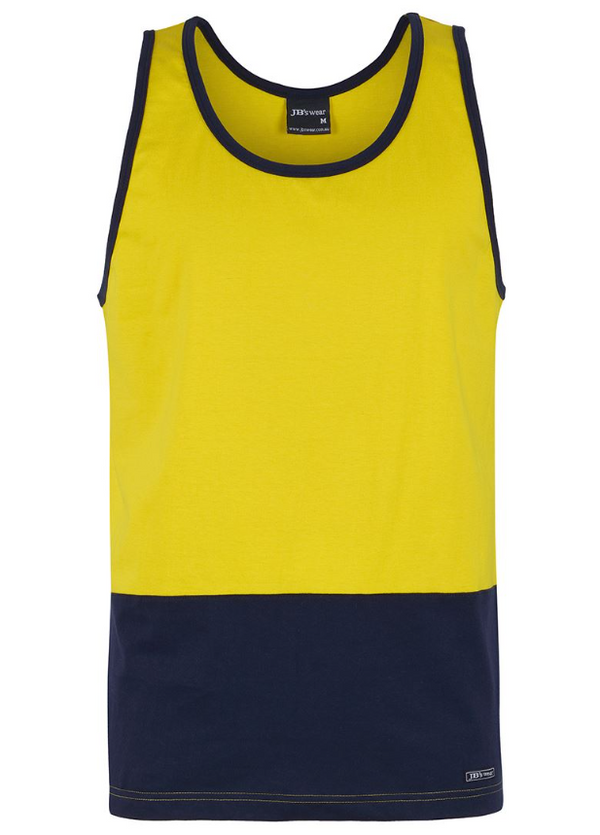 Hi Vis Cotton Singlet