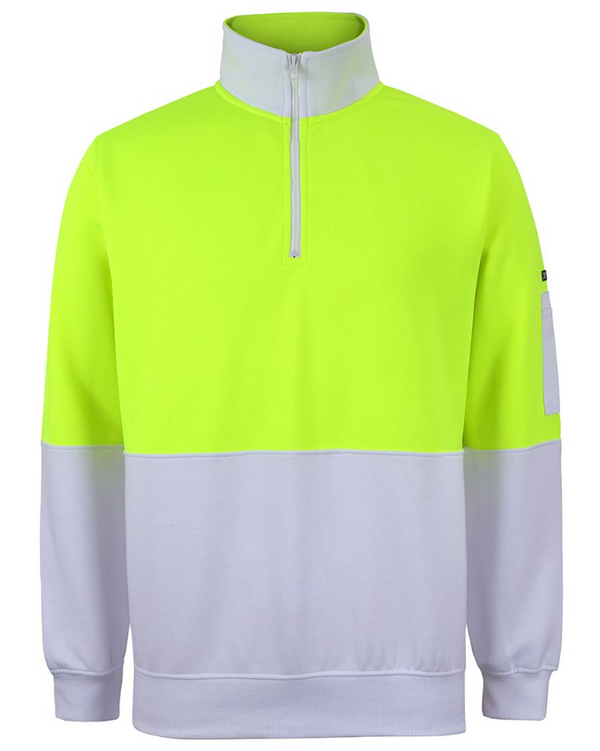 Hi Vis 1/2 Zip Fleecy