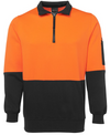 Hi Vis 1/2 Zip Fleecy