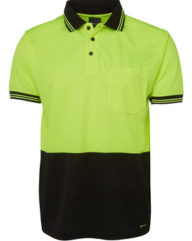 Hi Vis Traditional Short Sleeve Polo