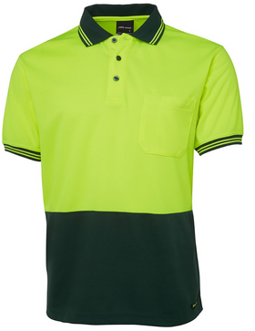Hi Vis Traditional Short Sleeve Polo