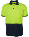 Hi Vis Traditional Short Sleeve Polo