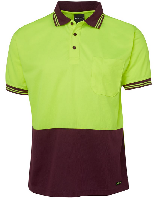 Hi Vis Traditional Short Sleeve Polo