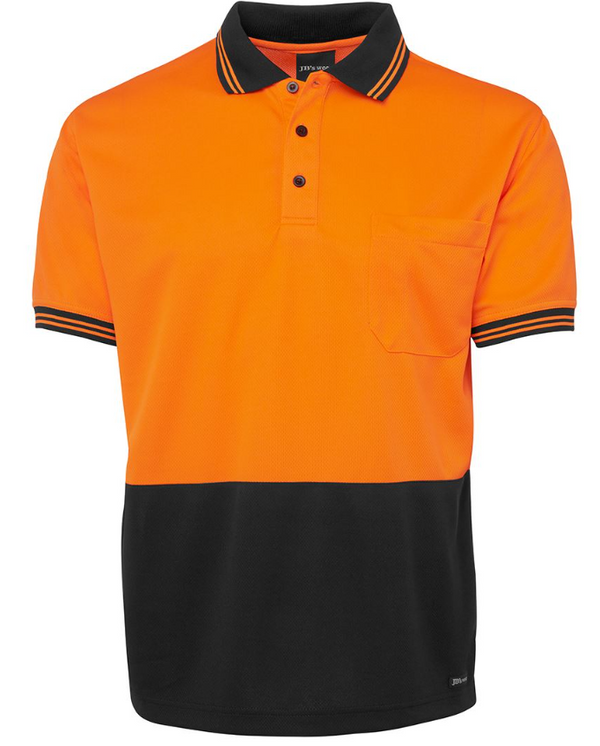 Hi Vis Traditional Short Sleeve Polo