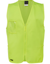 Hi Vis Zip Safety Vest
