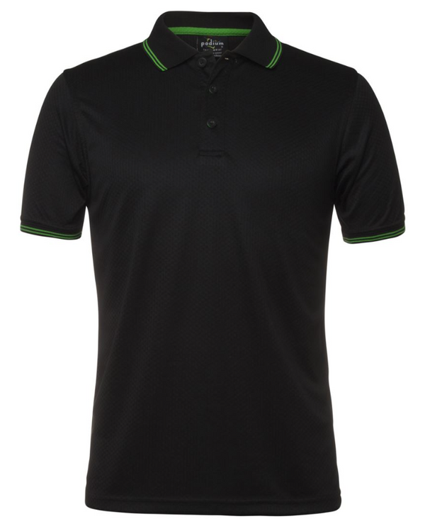 Jacquard Contrast Polo