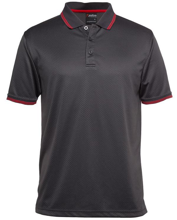 Jacquard Contrast Polo