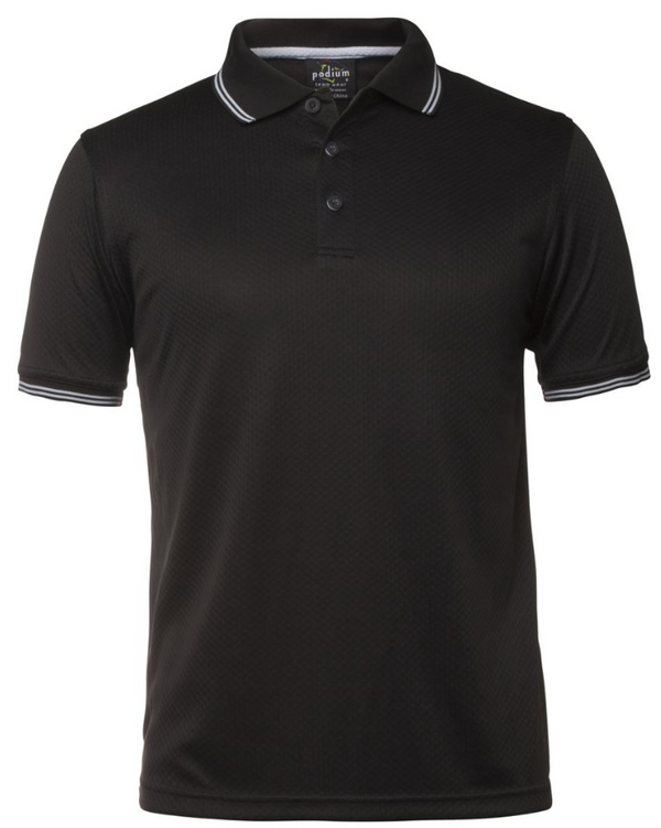 Jacquard Contrast Polo