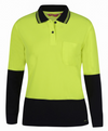 Ladies Hi Vis Comfort Polo Short Sleeve