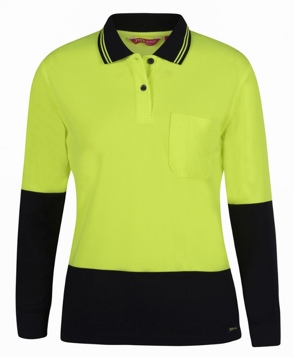 Ladies Hi Vis Comfort Polo Short Sleeve