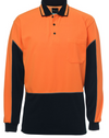 Hi Vis Long Sleeve Gap Polo