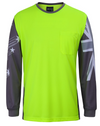 Hi Vis Long Sleeve Southern Cross Tee