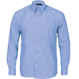 Mount Austin Public School Staff Chambray Long Sleeve Business Shirt