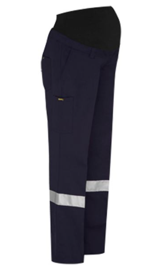Womens Taped Maternity Drill Work Pants