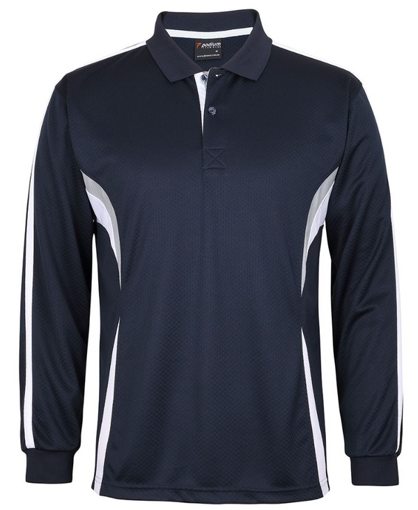 Podium Long Sleeve Cool Polo