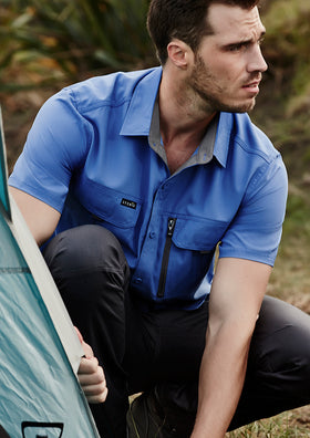 Mens Outdoor Short Sleeve Shirt