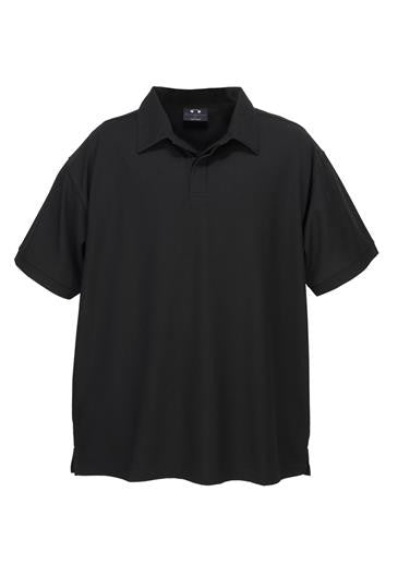 Mens Micro Waffle Polo