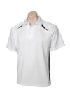 Mens Splice Short Sleeve Polo