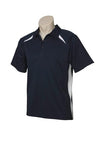 Mens Splice Short Sleeve Polo