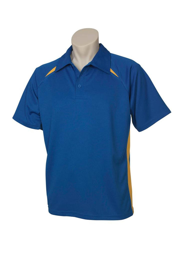 Mens Splice Short Sleeve Polo