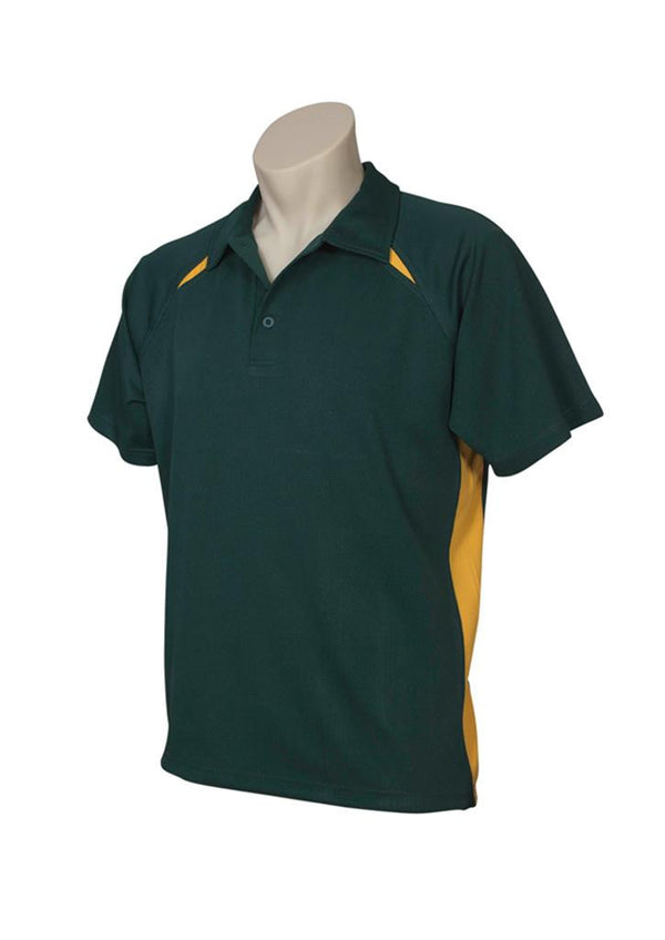 Mens Splice Short Sleeve Polo