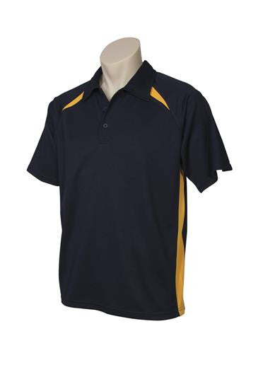 Mens Splice Short Sleeve Polo