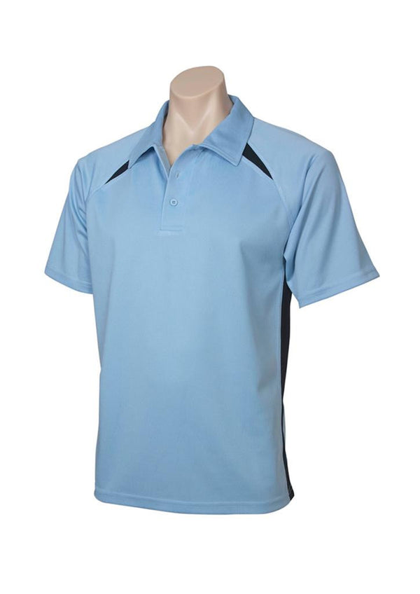 Mens Splice Short Sleeve Polo