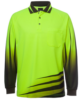 Hi Vis Long Sleeve Rippa Sub Polo