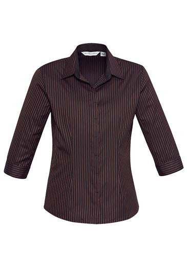 Ladies 3/4 Reno Stripe Shirt