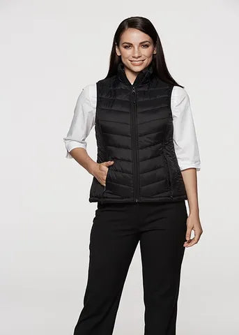 Snowy Puffer Vest Ladies