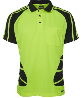 Hi Vis Short Sleeve Spider Polo