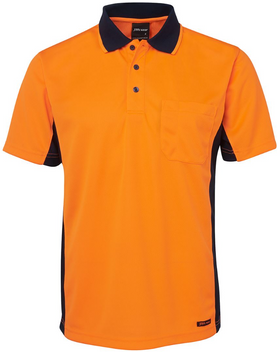 Hi Vis Short Sleeve Sport Polo