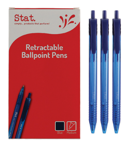 Stat Retractable Ballpoint Pen
