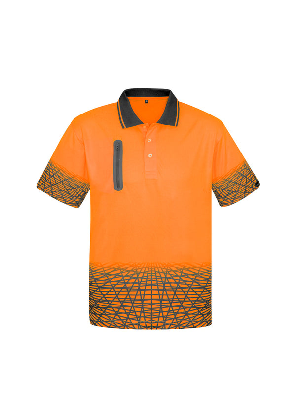 Mens Hi Vis Tracks Polo