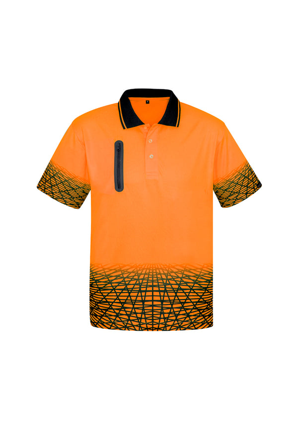 Mens Hi Vis Tracks Polo