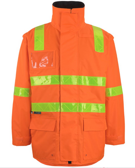 VIC Road (D+N) Zip Off Sleeve Longline Jacket