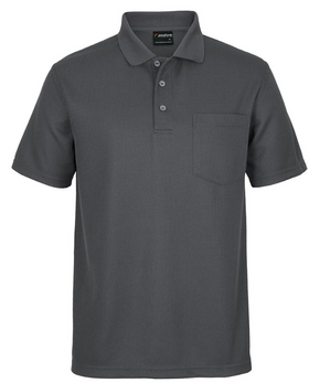 Podium Waffle Pocket Polo