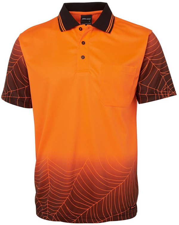 Hi Vis Short Sleeve Web Polo